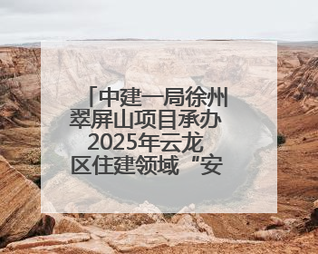 中建一局徐州翠屏山项目承办2025年云龙区住建领域“安全生产月”主题活动暨应急救援演练观摩会